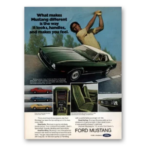 1973 Ford Mustang Print Ad | Mustang Different