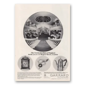 1973 Garrard Print Ad | Crown Jewellers