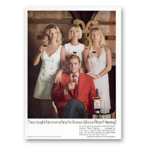 1973 Peter Heering Print Ad | Peter Heering