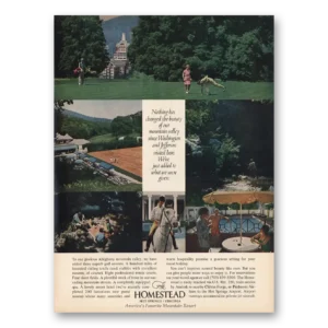 1973 Homestead Print Ad | Virginia