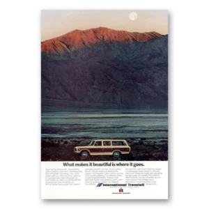 1973 International Harvester Travelall Print Ad | Makes It Beautiful