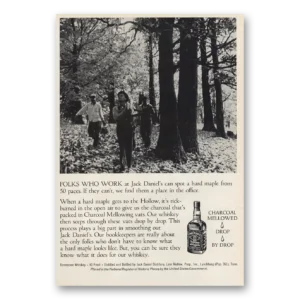 1973 Jack Daniels Print Ad | Hard Maple