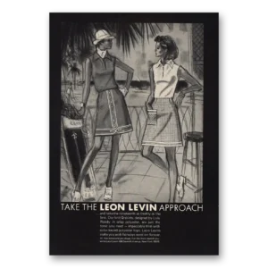 1973 Leon Levin Print Ad | Take The Nineteenth