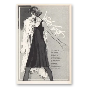 1973 Lord & Taylor Print Ad | Little Dinner Dress