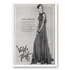 1973 Lord & Taylor Print Ad | Body Sculpting