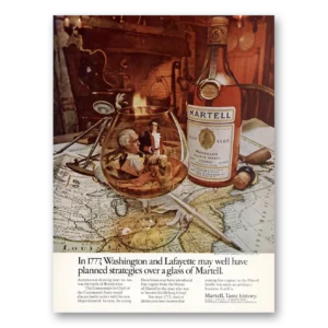 1973 Martell Cognac Print Ad | Washington