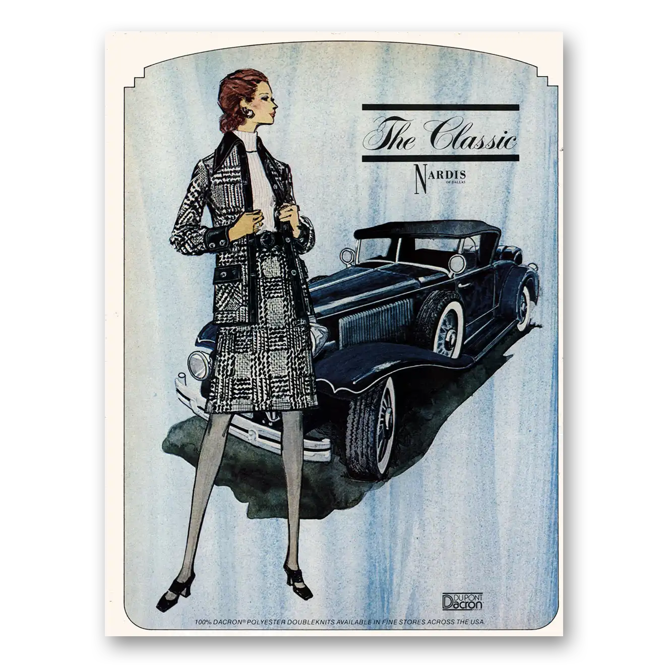 1973 Nardis Fashion Print Ad | Classic