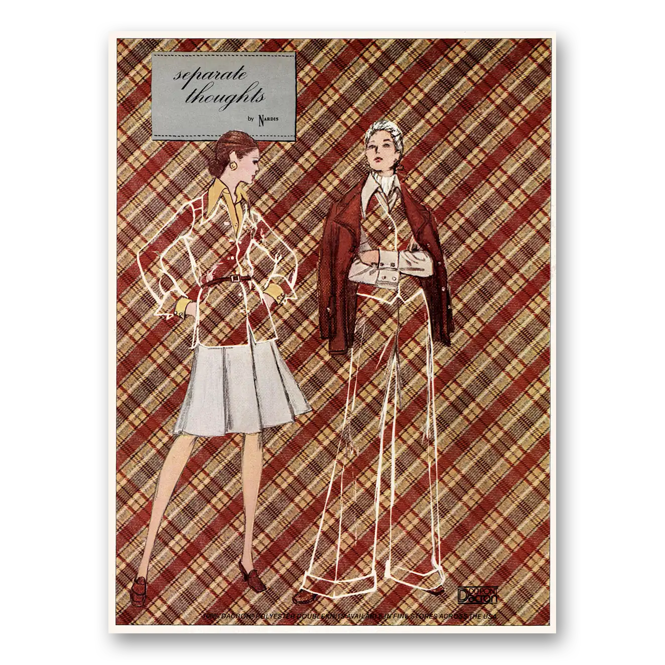 1973 Nardis Fashion Print Ad | Separate Thoughts