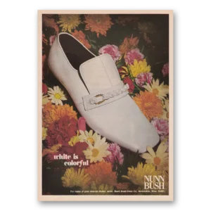 1973 Nunn Bush Shoes Print Ad | White Colorful