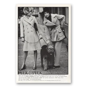 1973 Peck & Peck Print Ad | Way With Classics
