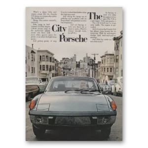 1973 Porsche 914 Print Ad | City Porsche