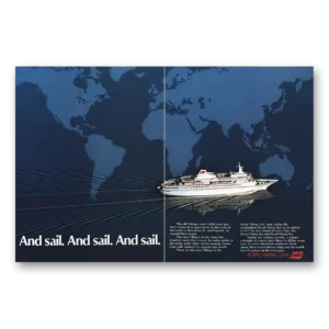 1973 Royal Viking Line Print Ad | Ad Vikings
