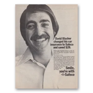 1973 Safeco Insurance Print Ad | David Blacher