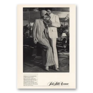 1973 Saks Fifth Avenue Print Ad | Golden Girl