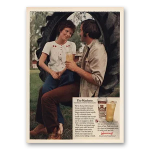 1973 Smirnoff Vodka Print Ad | Machete