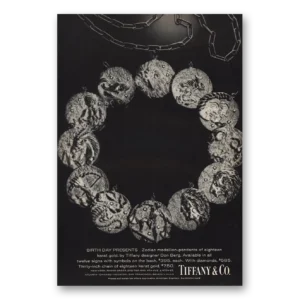 1973 Tiffany & Co Print Ad | Birth Day Presents