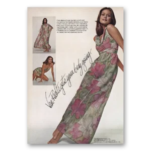 1973 Van Raalte Print Ad | Gets Your Body Going