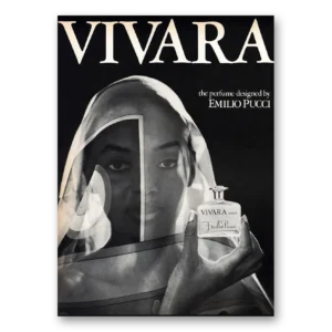1973 Vivara Perfume Print Ad | Emilio Pucci