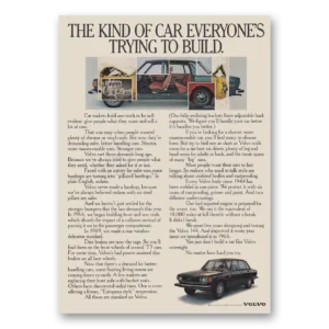 1973 Volvo Print Ad | Kind Car