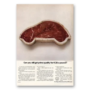 1973 Volkswagen Beetle Print Ad | Prime Quality