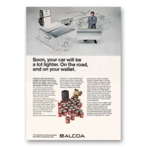 1974 Alcoa Print Ad | Car Will Lighter