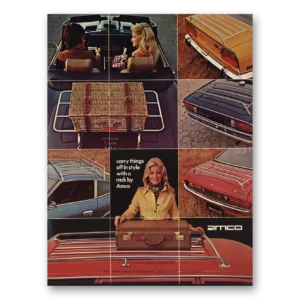 1974 Amco Print Ad | Carry Things