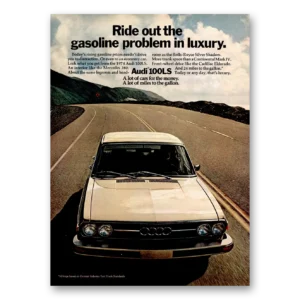 1974 Audi 100LS Print Ad | Ride Out