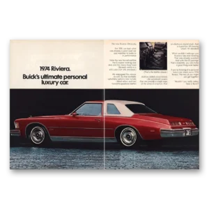 1973 Buick Riviera Print Ad | Lesabre Electra