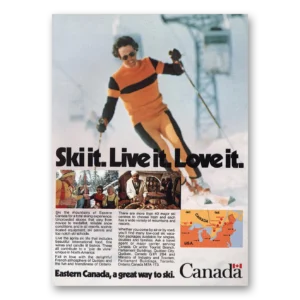 1974 Canada Print Ad | Ski It