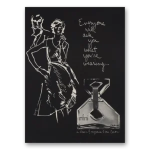 1974 Caron Infini Perfume Print Ad | Ask You
