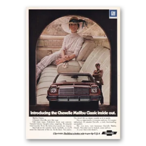 1973 Chevrolet Chevelle Malibu Print Ad | Classic Inside Out