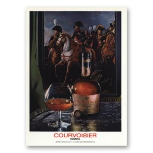 1974 Courvoisier Print Ad | Napoleon Cognac