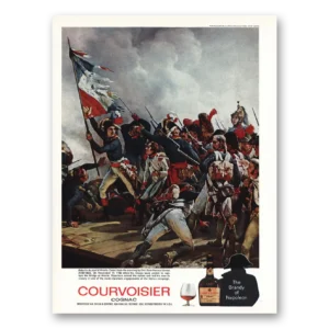 1974 Courvoisier Print Ad | Bataille
