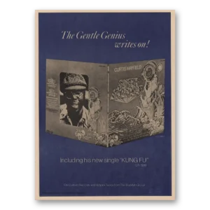 1974 Curtis Mayfield Promo Print Ad | Sweet Exorcist