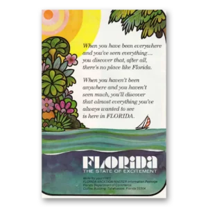 1974 Florida Print Ad | Been Everywhere