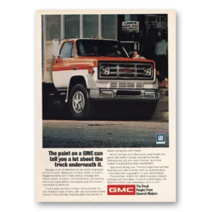 1974 GMC Trucks Print Ad | Paint On Gmc
