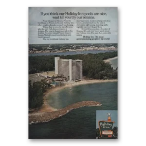 1974 Holiday Inn Print Ad | Pools Are Nice