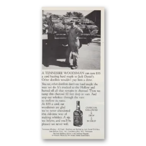 1974 Jack Daniels Print Ad | Tennessee Woodsman