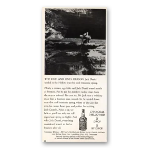 1974 Jack Daniels Print Ad | Only Reason