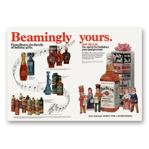 1974 Jim Beam Print Ad | Beamingly Yours