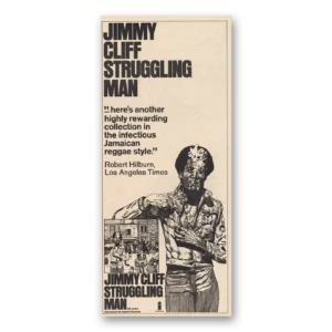 1974 Jimmy Cliff Print Ad | Struggling Man