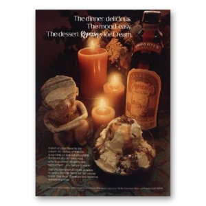 1974 Kahlua Print Ad | Ice Cream