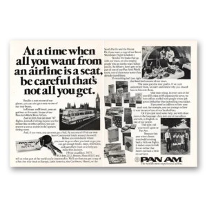 1974 Pan Am Print Ad | All You