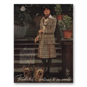1974 Pendleton Print Ad | Our World