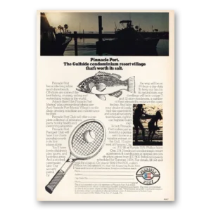 1974 Pinnacle Port Print Ad | Gulfside