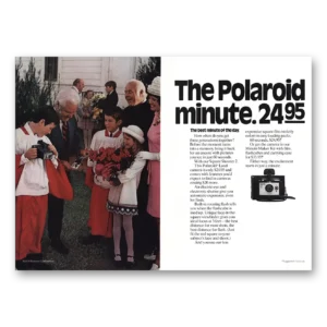 1974 Polaroid Square Shooter Print Ad | Best Minute Day