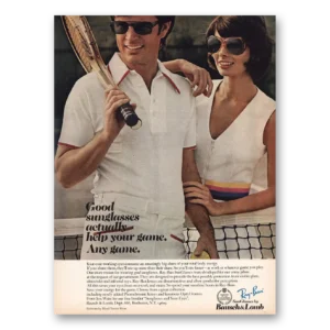 1974 Ray Ban Sun Glasses Print Ad | Your Game