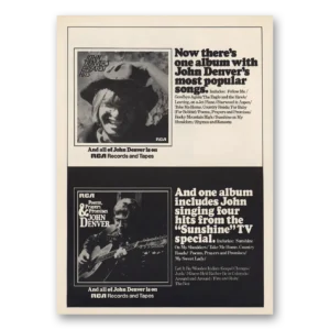 1974 RCA Records Print Ad | John Denver