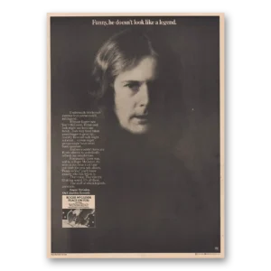 1974 Roger McGuinn Promo Print Ad | Like Legend