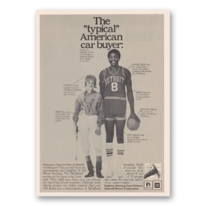 1974 Saginaw Steering Gear Print Ad | Typical American